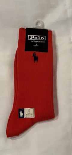 Polo by Ralph Lauren ソックス レッド 24-26cmのサムネイル