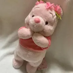 さくら（桜） 春 プーさん ぬいぐるみ プラッシュ ディズニーストア ピンク