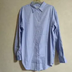 coen 長袖シャツ L ライトブルー