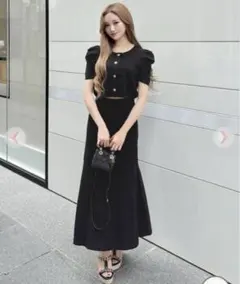 Radyスカートニットセットアップ