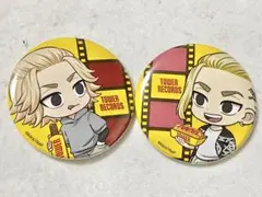 東京リベンジャーズ 東リベ タワレコカフェ 缶バッジ 佐野万次郎 龍宮寺堅①