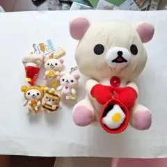 リラクマのぬいぐるみセット