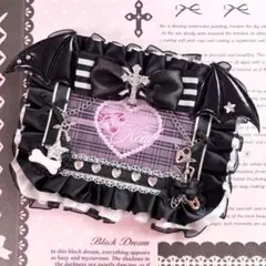 ハンドメイド　名札ケース　名札デコ　悪魔　コンカフェ　サイン会　ヨントン