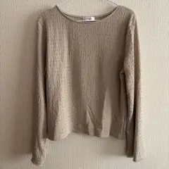 tal. by yumi. ベージュ長袖トップス