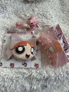 UNOVE パワーパフガールズ ブロッサム コーム＆ミラーセット