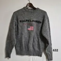 CHAPS Ralph Lauren グレー セーター M