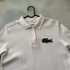 【美品✨】Lacoste 半袖ホワイトポロドレス　38