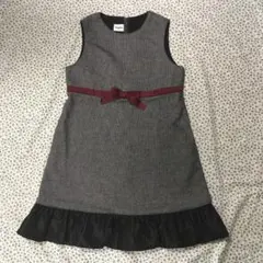 【美品】ファミリア  ワンピース 110 2回着