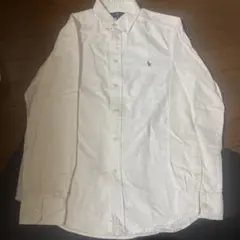 Ralph Lauren ホワイト長袖シャツ L90sポーカーズ11747391