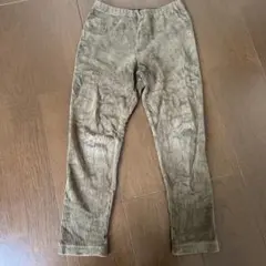 UNIQLOリラックスフィットレギンス（コーデュロイライク・10分丈）120cm