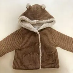 babyGAP くま耳アウター 6-12ヶ月 ブラウン