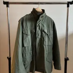 goa人気 希少 アーミーカーキミリタリー ジャケット 3wayバルマカン