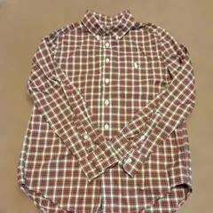 Ralph Lauren チェック柄長袖シャツ 140