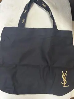 YSL 黒トートバッグ ロゴ付き　未使用