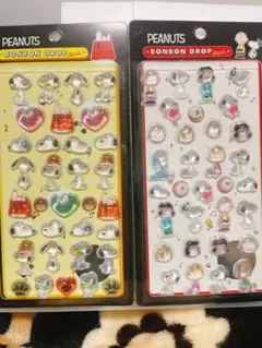 スヌーピー 3Dシール 4枚セット