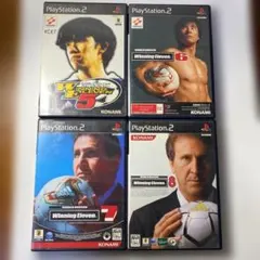PS2◆ウイニングイレブン　シリーズ４本まとめ売り◆動作確認・清掃済み　K2