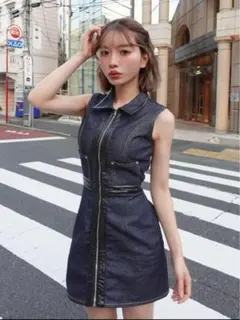 2025年最新】ダーリッチデニムワンピースの人気アイテム - メルカリ