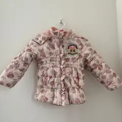 Mini-k フリル付きダウンコート 100