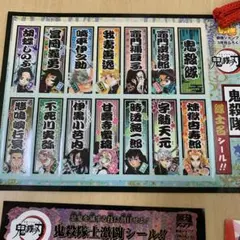 Demon Slayer 鬼滅の刃 グッズ 最強ジャンプの付録 ステッカー