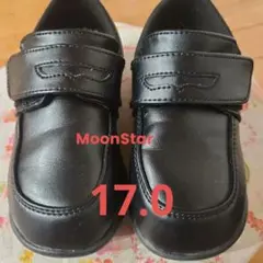 ムーンスター 黒　17.0cm