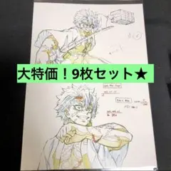 レア！鬼滅の刃 不死川実弥 ポストカード9枚セット