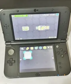 【通電確認】new ニンテンドー 3DS LL 黒 ブラック 本体 動作未確認