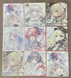 翡翠亭 空門蒼 色紙2枚セット（通常・シークレット） 翡翠亭 空門蒼 色紙2枚セット（通常・シークレット） 和泉つばす