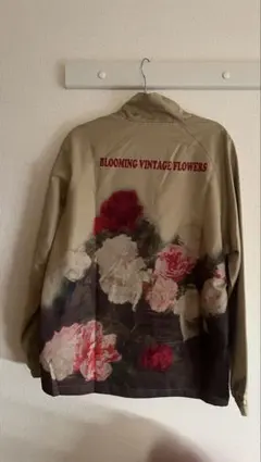BLOOMING VINTAGE FLOWERS ブルゾン ベージュ Mのサムネイル