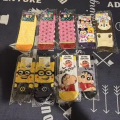 キャラクターソックスセット 19-24cm