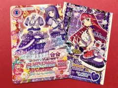 アイカツ! × プリパラ THE MOVIE 特典 北条そふぃ 氷上スミレ