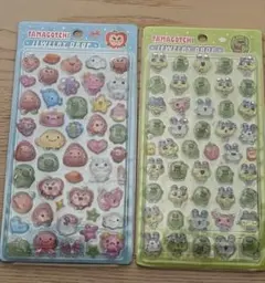 新作　たまごっち　ボンボンドロップシール風　3Dシール