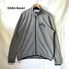 Eddie Bauer エディーバウアー ジップアップ スウェット ロゴ刺繍 M