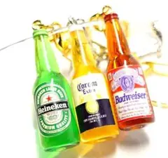 【ハイネケン】コロナビール バドワイザー キーホルダー story S569
