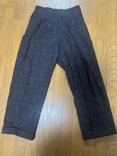50s ブラックウールスラックス 赤ネップ Special