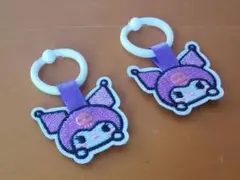 ☆新品・未使用☆うわぐつタグ クロミ サンリオ 上履き 上靴 シューズタグ