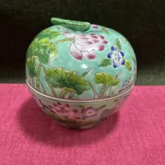 陶器 蓋付き 菓子器 鳳凰 - メルカリ