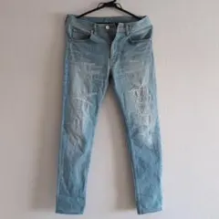 UNITED TOKYO ダメージ加工 スリムフィットデニム サイズ1