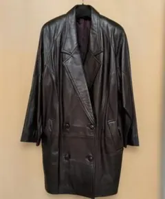 本羊革 ダブルブレスト レザージャケット