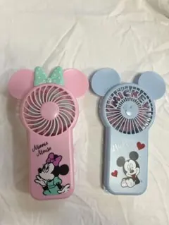 Disney ミッキー ミニー ハンディファン 2点セットゼクシィ付録おまけ付きのサムネイル
