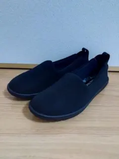 PANSY（パンジー）スリッポン　黒　Ｌサイズ（24cm〜24.5cm）