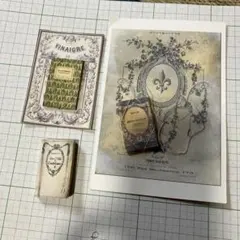 TwinkleEtoileハンドメイド作家みくろう様うさぎ 夜空ロゼッタリング