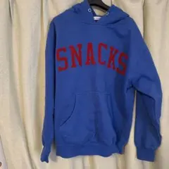 QUARTERSNACKS SNACKS プリント パーカー M