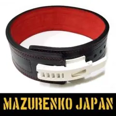 (S)新開発・本牛革アジャスタブルレバーアクションベルト13mm極厚仕上げのサムネイル