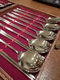 ステンレススチール スプーンセット　10本