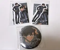 桃源暗鬼 オンラインくじ 〜code:suit〜 缶バッジ ステッカー 桃角桜介