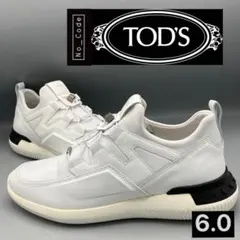 TOD'S / スニーカー ノーコード 5 トープ 24cm相当 メンズ ON↔OFFを1足で愉しむ プレミアムビジネスマンに向けたTOD'S