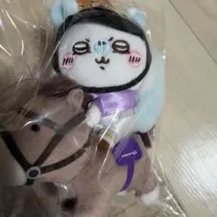 MINISO限定 치이카와 馬術 マスコット ぬいぐるみ 모모가