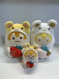 すとぷり るぅとくん あにまるぬいぐるみ3つセット！