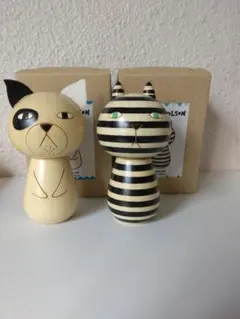 未使用　Donna Wilson こけし 2体セットのサムネイル