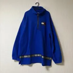 90s TOMMY HILFIGER フリースジャケット 青　USA製